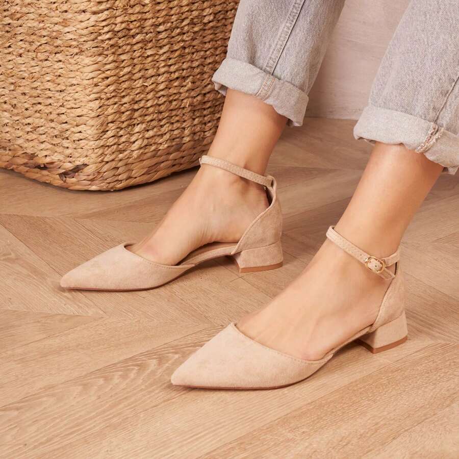 أطباق Sandales Élégantes مع Bride Cheville - Confort and Style pour l'Été - كاكي - مشاهدة 1