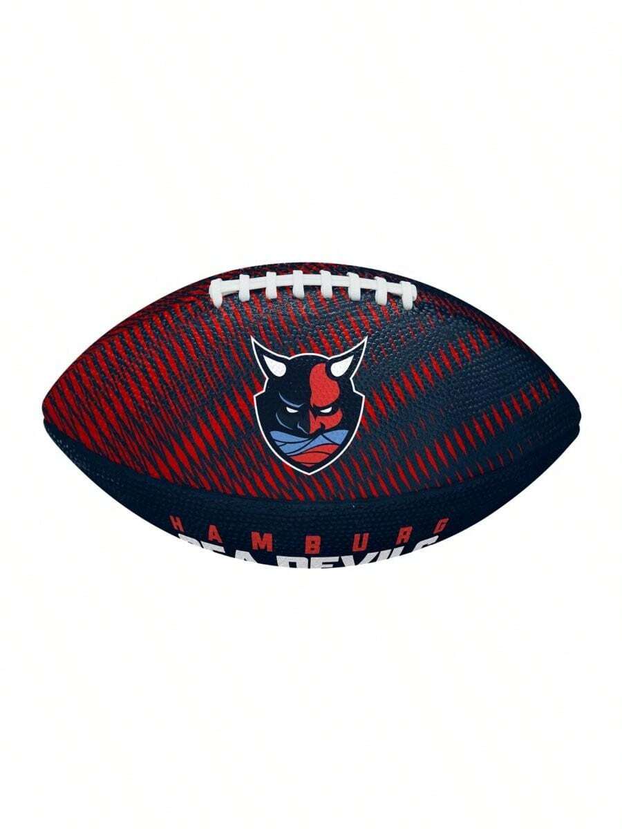 Wilson Team Tailgate Hamburg Jr Ball WF4014601XB ✅ Delivery Within 24/72 Hours To Spain (Mainland) - Red and Dark Blue - View 1