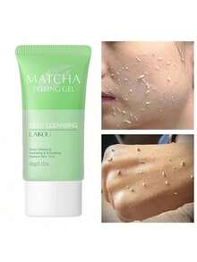 Matcha Scrub Gel 60g, Deep Cleansing Pores, Face & Body Exfoliating Scrub