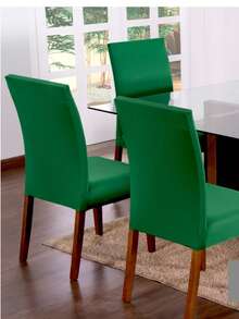 6-Piece Chair Cover Kit In Gel Mesh - Verde Oliva - Ver 2