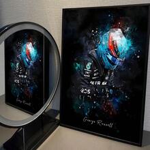 1pc/3PCS Wall Arts Posters Pop Anime F1 Racing Driver Legendary Anime Poster Decoration Painting Wall Art White Wall Decoration Frameless/Framed Canvas Art - Multicolor - View 21