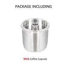 Stainless Steel Refillable Coffee Capsules Compatible With Illy X7/Illy Y3/Illy Y5 Coffee Machines Reusable Capsule Filter Pods Coffee Accessory - Multiple Sets - View 14