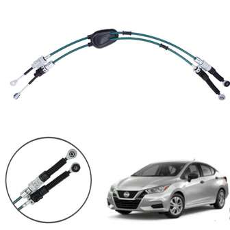 Chicote Palanca Velocidades Versa 2007-2019 March 2012-2021 Cable de cambio 34413 3AM0A Cable de control de cambio de transmisión de precisión suave para VERSA 2007-2019 1.6L