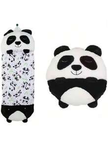 AIBOYING 1pc Animals Pattern Sleeping Bags,Large Slouchy Sleep Sack With Pillow, Portable And Foldable, Lightweight And Breathable, 2 In 1 Funny Soft Cozy Cartoon Pillow & Sleeping Bags For New Year Christmas Birthday Gift