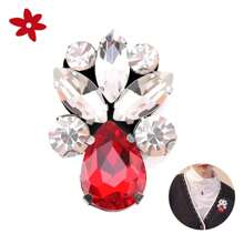 1-20pcs/Set Handmade Self-Adhesive Diamond Rhinestone Multicolor Water Drop Glass Decoration, Suitable For Shoes, Clothing, Bags, Accessories, Hair Clips, Non-Woven Fabric Clothing Accessories, Elegant Quality And Careful Craftsmanship