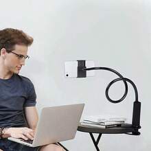 UK Long Lazy Arm Mount Mobile Phone Holder For Android IPhone Bed Desk Clamp - 1 - View 3