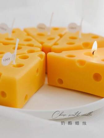 Cheese Shape Silicone Mold DIY Handmade Candle Mold For Candle Making
