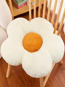 1pc Flower Shaped Throw Pillow Cushion - Multifunctional Comfortable Seat Cushion | Festive Decor Essential (Halloween/Christmas) | Suitable For Sofa, Window Seat, Reading, Leisure, Home Room Decoration