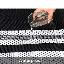 Studyset Waterproof Outdoor Rug 5x8 Ft,Outdoor Rug For Patio Plastic Straw Rug Camping Area Rug Reversible Portable Rugs For Outside RV Porch Balcony Patios Camping Picnic Outdoor Area Rugs Bordered - Grey and White - View 3