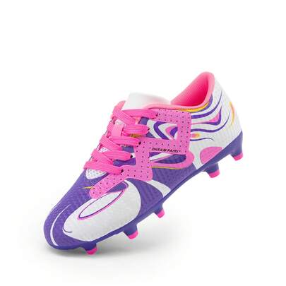 Boys Girls Soccer Cleats Youth Firm Groud Sport Football Cleats For Little/Big Kid/Toddler