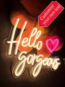 Placa de neon com nome personalizado, decoração de casamento, placa de neon com nome, placa de neon de LED para crianças, presentes personalizados, decoração de quarto, decoração de casa com luz LED USB, presentes de aniversário, placa de berçário, letras de berçário, decoração infantil, decoração de berçário, presentes ideais exclusivos para ele e ela, para o dia das crianças, para o dia dos pais, para formatura, para casamentos, colorido, kawaii, minimalista chique, fofo, personalizado, único, presentes ideais para ele, presentes ideais para ela, para ela, namorado, namorada, família, amigos, luz noturna, luzes de neon, artigos para casa, decoração de quarto, decoração de feriado, para aniversários, para casamentos
