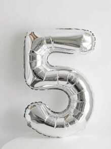 40 Inch Aluminum Foil Balloons, Gold Number Balloons