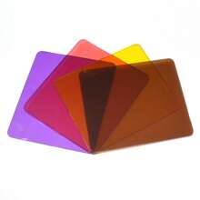 KnightX Cokin P 24 Colors Series With Square Filters Full Filters Grad Graduated Color For Canon Nikon Camera Dslr Holder Gradient Filter ND ND4 ND8 ND16 Neutral Density Grad Yellow Pink Brown Sunset 49mm-82mm For Photographers Videographers Landscape Shooting