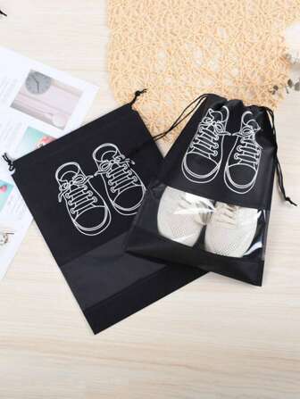 20/10/5/1 st skoförvaringsväskor, med dragsnöre för reseförvaringsväskor, utrustade med dragsnörestängning, bärbara vattentäta skopackningsväskor, multifunktionella förvaringsväskor, skoorganisatörer, vattentäta strandväskor, lämpliga för män och kvinnor, resetillbehör, hemförvaring och organisation, resetillbehör, nödvändigheter för skolstart/examenssäsong.