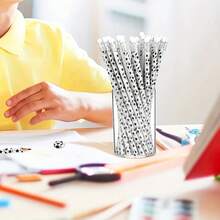 6/10/30 运动铅笔、趣味木铅笔、2B 铅笔、运动主题生日派对礼物、学校办公用品（足球主题）