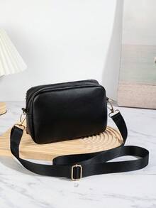 新款多色亮片迷你斜挎包，时尚沙滩度假迷你单肩包，女士拉链方包，适合女性、女孩、青少年，节日礼物，度假旅行礼品 - 明亮 - 查看 4