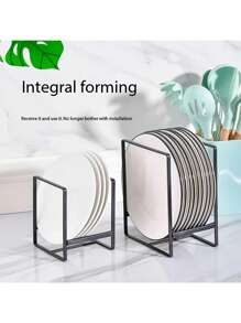 1 件日式厨房碗碟架、碗碟沥水架、碗碟收纳架 - 彩色 - 查看 4