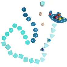 Trò chơi hội đồng phiêu lưu dưới biển sâu, trò chơi tiệc tùng tụ họp nhiều người chơi bằng tiếng Anh, tiếng Nhật, tiếng Pháp và tiếng Đức - Nhiều màu - Xem 6