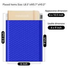 Bubble Mailers 6x10 Inch 100 Pack Royal Blue Padded Envelopes Usable Size 6x9" Self Seal Bubble Envelopes Opaque Padded Mailers For Mailing Jewelry Makeup Small Business #0 - 寶藍色 - 查看 2