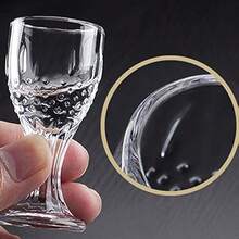 6个/套小型烈酒杯，只需手洗，可重复使用，隔热，无铅玻璃，防漏，圆形，适合家庭使用 - 非常适合圣诞节、万圣节、复活节和感恩节。这款10毫升雪花杯小巧精致，宛如口袋大小的艺术品。万圣节礼物 - 10ml飛雪杯[6隻] - 查看 8