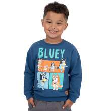 Sweatshirt | Bluey, Bingo, Chilli & Bandit Boys' Sweater | Kids' Jumpers