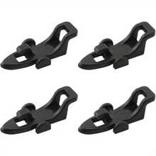 1/3/5件/10件/20件鱼竿钩固定器，诱饵挂钩，鱼钩固定架，钓鱼工具（颜色随机） - 彩色 - 查看 5