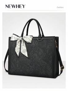 NEWHEY Laptop Bag For Women 15.6 Inch Tote Waterproof Leather Computer Business Lightweight Office Briefcase Large Capacity Handbag Shoulder - Multicolor - View 17