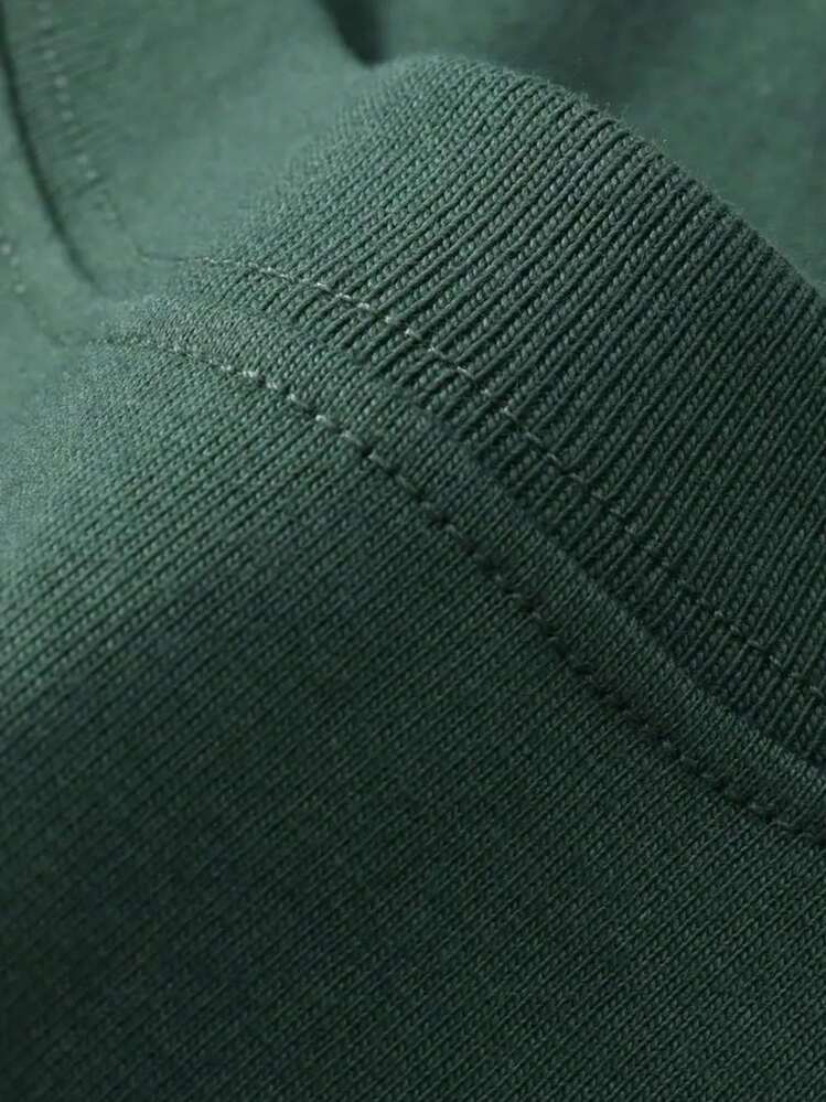 Women's Owl T-Shirt, Premium Cotton Mesh Blouse, Basic Round Neck - Army Green - View 3