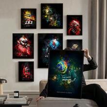1pc/3PCS Wall Arts Posters Pop Anime F1 Racing Driver Legendary Anime Poster Decoration Painting Wall Art White Wall Decoration Frameless/Framed Canvas Art - Multicolor - View 3