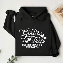 Girls Trip Better Than Therapy Hoodie, Holiday Trip Hoodie, Girls Tee For Weekend, Women Travel Hoodie, Gift For Summer, Girls Summer Hoodies TF1627