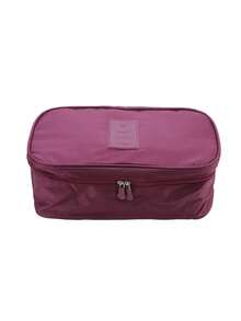 Travel Lingerie Storage Bag, Portable Toiletry Bag, Travel Bra & Underwear Organizer - Multicolor - View 18