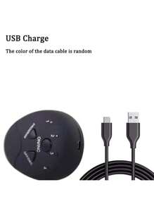 150mAh Wireless EMS Buttocks Trainer, Abdominal ABS Stimulator, Fitness Massager - Black - View 5