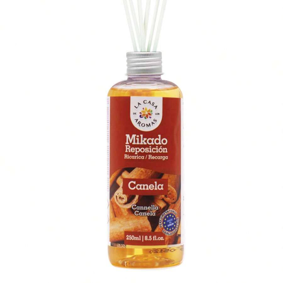 Recarga de Aroma para Difusor 250ml | Ambientador de Larga Duración, Sin Fuego, Purificador de Aire, Aceite Esencial Natural, Eliminador de Olores, Ideal para Hogar, Dormitorio, Salón, Baño, Oficina, Coche, Hoteles y Negocios, Difusor de Varillas Recargable, Fragancia Persistente y Relajante