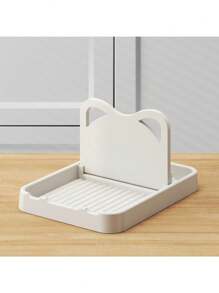 1pc Multifunctional Kitchen Fork, Spoon, Pot Lid And Spatula Stand, Foldable Utensils Organizer, Convenient Cooking Tools