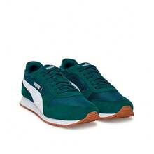 PUMA ST MILER - 时尚百搭休闲运动鞋 - 綠色和白色 - 查看 2