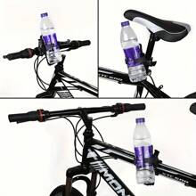 Portabotellas de bicicleta, soporte para taza de agua de rotación de 360 grados multifuncional, accesorios de equipamiento para montar, apto para bicicletas, scooters, bicicletas de montaña