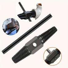 1 Set Of Water Pipe Broken Wire Extractor For Household Use, 4-Point And 6-Point Triangle Valve Repairer, Faucet Broken Wire Extractor