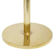 15" X 69" Gold Aluminum Metal Coat Rack, 1-Piece
