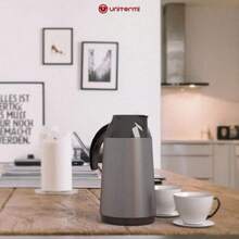 Stainless Steel Thermal Bottle 600ml Berlin Coffee Milk Tea Chimarrão Hot Water - Unitermi - Bạc - Xem 5
