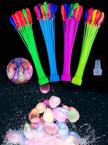 1pc Self-Tying Water Balloon, Water Fight Balloons For Summer Outdoor Water Sports, Splash Festival Carnival