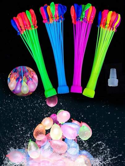 1pc Self-Tying Water Balloon, Water Fight Balloons For Summer Outdoor Water Sports, Splash Festival Carnival
