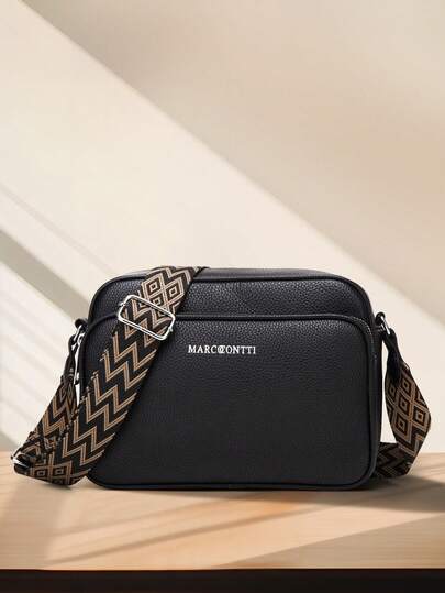 Women's Fashion Broad Strap Shoulder/Crossbody Bag For Daily Use