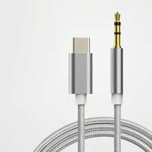 USB-C 转 Aux 线缆 3.5 英尺，Type-C 转 3.5 毫米公头耳机音频插孔线/Aux 插孔线/3.5 毫米耳机车载立体声线，与其他 USB C 转 3.5 毫米 Aux 线缆相比兼容性更高，兼容大多数 Type C 手机 - 黑色 - 查看 14