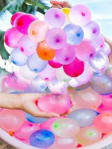 1pc Self-Tying Water Balloon, Water Fight Balloons For Summer Outdoor Water Sports, Splash Festival Carnival