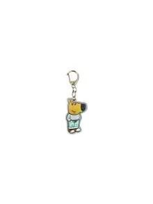 Just A Chill Guy Meme Acrylic Keychain - Brown - View 4
