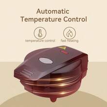 HONGMEI Waffle Maker Donut Maker, 3 In 1 Electric Cartoon Snack Cake Machine,Waffle Sandwich Detachable Dessert Toaster, With 3 Removable Interchangeable Non Stick Plates, Breakfast Afternoon Tea Use