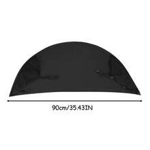 مظلة عربة أطفال عالمية للحماية من الشمس, طارد للأشعة فوق البنفسجية، مظلة مظلة مواتية للعربات والعربات المتحركة والعربات الأطفال، غطاء مقاوم للرياح للعربات الرضع