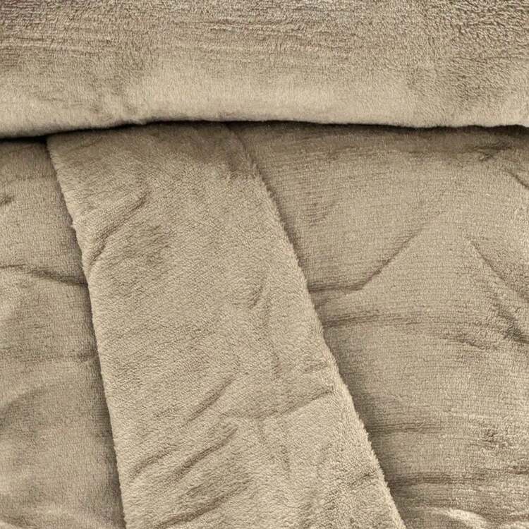 Double Blanket Uni Fleece Bronze - 彩色 - 查看 3
