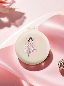 1 件母亲节和婚礼专属可爱 26 字母芭蕾舞女演员紫色迷你发刷礼物，小巧便携，迷你气垫梳，折叠气囊刷，一体式按摩刷镜，旅行和露营必备，春夏季、发刷、梳子、美发工具、理发沙龙美容旅行必需品的美发产品和配件、返校、旅行度假必需品、女士发饰、刷子、发刷、边缘刷、刷头发、发梳、梳头发、顺发刷、球刷、迷你发刷、发刷套装、木梳、梳子、光滑后刷、发刷、边缘刷、刷头发、发梳、发刷套装、梳头发、迷你发刷、顺发刷、美发产品、美发工具、美发用品、护发、卷发刷、理发师、理发配件、美发设备、小梳子、迷你发刷、旅行必需品必备、发型、美发 - 米色 - 查看 9