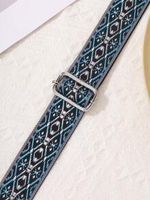 Retro Embroidery Jacquard Wide Strap Shoulder Crossbody Bag Accessory Long Strap Replacement Bag Strap Boho Western